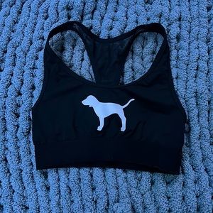 VS Pink Sports Bra Black